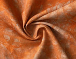 Linen Rayon Tie Dye Designs in Orange and Yellow  - £11.00 Per Metre - Select Colour - Sold By Half Metre