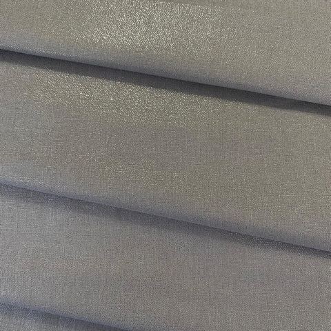 100% Cotton - Frost Grey Dot Foil - Sold by Half Metre