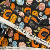 Remnant 180809  1.6m 100% Craft Cotton - Trick or Treat by Dashwood Studio