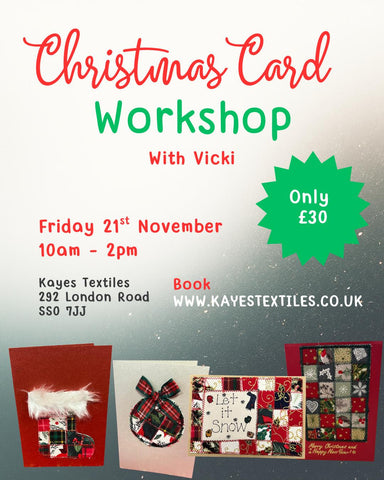 Christmas Card Making Workshop