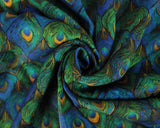 Beautiful Summer 100% Viscose Rayon Sateen - Select Design - £9.00 Per Metre - Sold By Half Metre