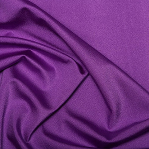 Lycra - Purple - Sold By Half Metre