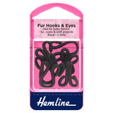 Fur Hooks & Eyes - Select Colour