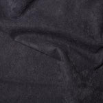 Remnant 300911 1.15m Black Suedette - 150cm Wide approx