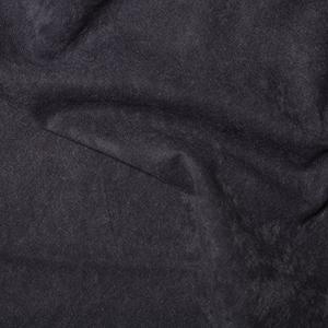 Remnant 300911 1.15m Black Suedette - 150cm Wide approx