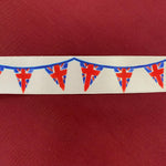 Bunting Design Union Jack Ribbon 25mm