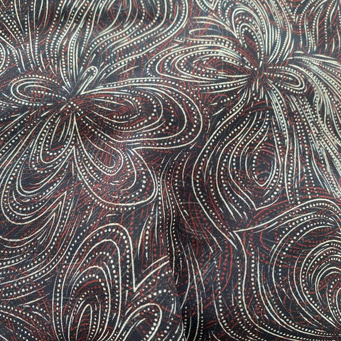 Remnant 150445   1.75m Lightweight Printed Chiffon - 150cm wide