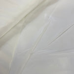 Remnant 050512 1.35m Anti Static Drsss Lining - White - 150cm wide