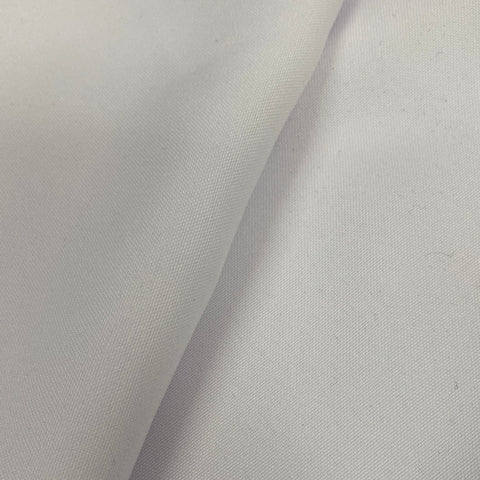 Remnant 301001 1.1m Polyester Bi Stretch - White - 150cm Wide