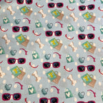 ** Remnant 270515 1.8m 100% Cotton (Craft)  - Sunglasses, Bags and Bows  - 115cm wide