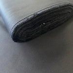 100% Cotton Drill - Black - Sold by Half Metre