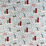 100% Cotton  - Peter Rabbit -  Merry Christmas - Sold by Half Metre