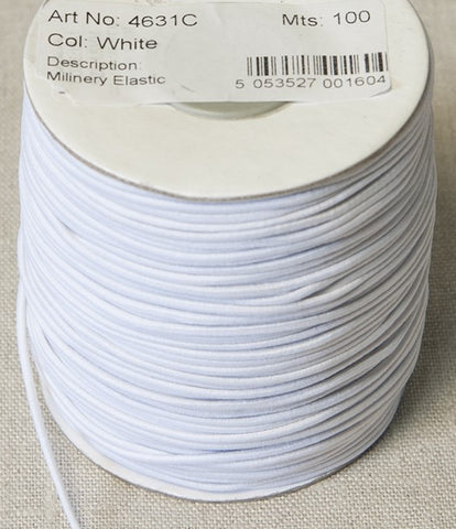 1 cord white elastic