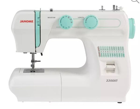 JANOME 2200XT SEWING MACHINE KAYES TEXTILES WESTCLIFF SOUTHEND ESSEX FABRIC SHOP 