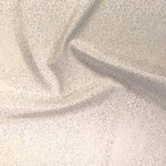 Nylon Spandex - Hologram Sheen - White - Sold By Half Metre
