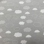 Cotton Jersey - Clouds Grey - Sold By Half Metre in