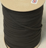 8 Cord (7mm Wide)  Elastic - Black/White