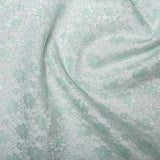 Floral Lace Polyester Fabric 45” Wide 112cm - Per Metre MINT