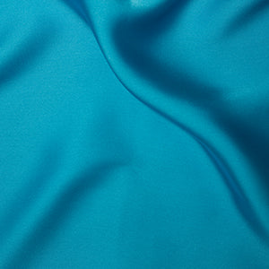 Silky Satin - Turquoise - Sold By Half Metre