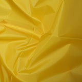 Ripstop Waterproof Polyester Fabric 150cm wide Yellow