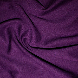 Ponte Roma Jersey - Purple - Sold By Half Meter