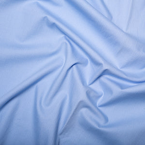 Poplin Plain 100% Cotton Fabric 44" Wide 112cm Candy Blue