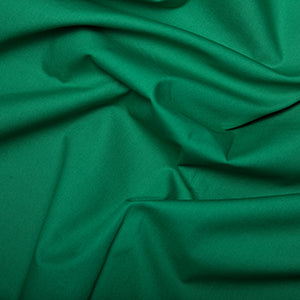 Poplin Plain 100% Cotton Fabric 44" Wide 112cm Emerald