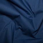 Poplin Plain 100% Cotton Fabric 44" Wide 112cm Navy