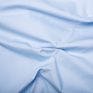Poplin Plain 100% Cotton Fabric 44" Wide 112cm Pale Blue