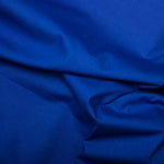 Poplin Plain 100% Cotton Fabric 44" Wide 112cm Royal Blue