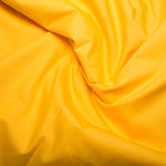 Poplin Plain 100% Cotton Fabric 44" Wide 112cm Yellow