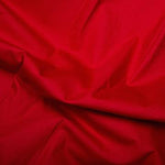Poplin Plain 100% Cotton Fabric 44" Wide 112cm Scarlet