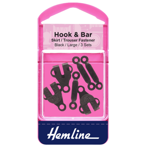 Hook & Bar Large- Black