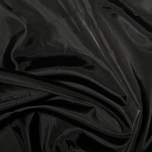 ** Remnant 171108 0.55m Anti Static Dress Lining Black 150cm Wide