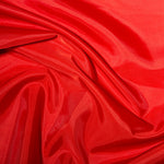 Anti-Static Dress Lining Fabric 60" Wide 150cm - Per 0.5 Metre Red