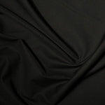 Polycotton Plain Fabrics Black (per 0.5m)