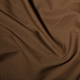 Polycotton Plain Fabrics Brown (per 0.5m)