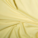 Polycotton Plain Fabrics Lemon (per 0.5m)