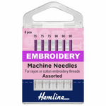 Machine Needles - Embroidery Assorted
