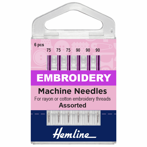 Machine Needles - Embroidery Assorted