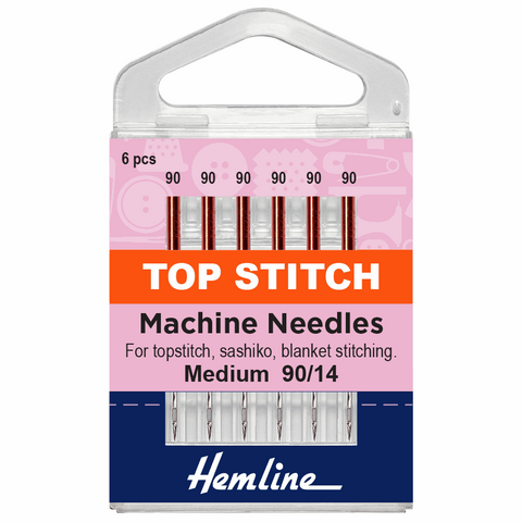Machine Needles - Topstitch 90/14