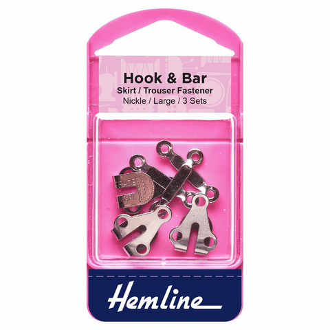 Hook & Bar Large- Nickel