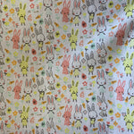 Polycotton Print - Bunny Rabbits - Sold by Half Metre