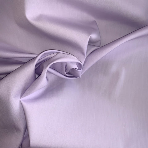 Poplin Plain 100% Cotton Fabric 44" Wide 112cm Lilac