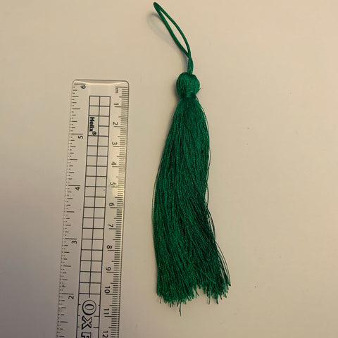 Tassels - 10cm - Green