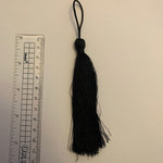 Tassels - 10cm - Black