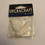 Decracraft Frog Fastening Clips - Ivory