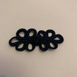 Frog Fastening Clips - 7cm - Navy