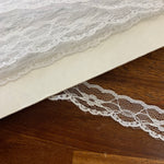 White Scalloped Lace Trim