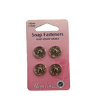 Snap Fasteners - 15mm Silver